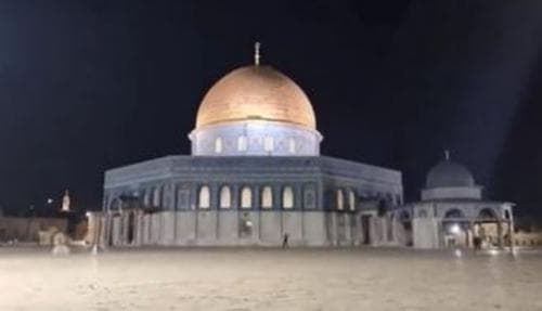 Masya Allah, Suara Kumandang Adzan Subuh di Masjidil Aqsha Mirip Suara Guru Sekumpul